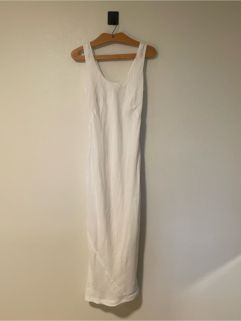 Banana Republic White Maxi Slip Dress - Picture 3 of 4